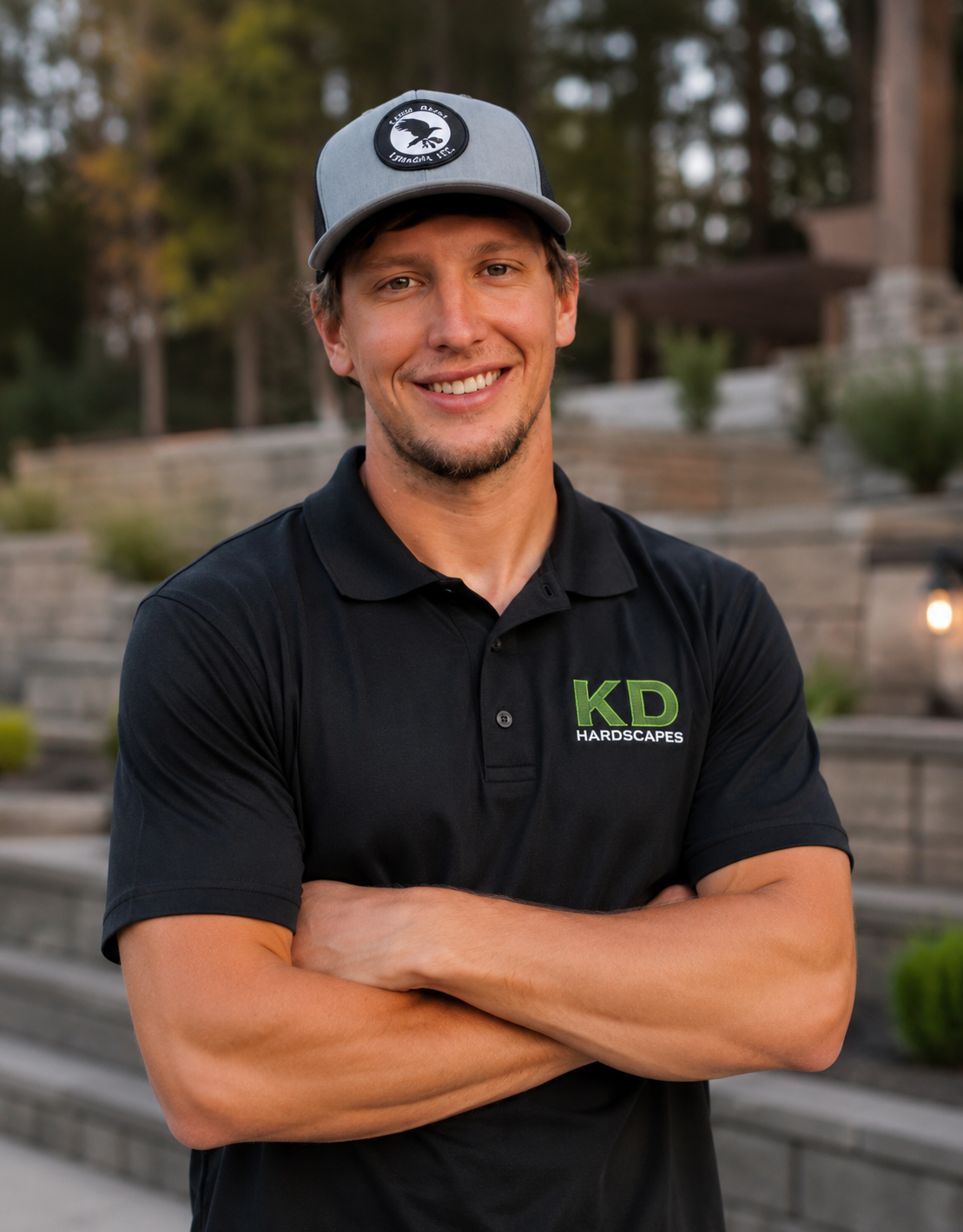 Kevin DeBord, owner of KD Hardscapes