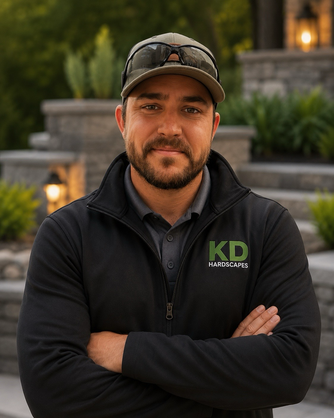 Kyle Duffney, owner of KD Hardscapes
